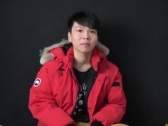 アジア人, ゲイ, Hd, オナニー, 一人