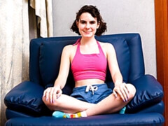 Brunette brune, Doigter, Masturbation, Maigrichonne, Solo, Tatouage, Adolescente, Nénés