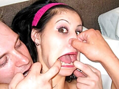 18 jahre, Grosser arsch, Schwarz, Blasen, Hundestellung, Natürlichen titten, Jungendliche (18+), Titten