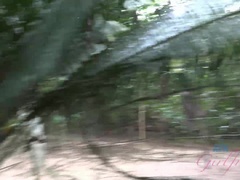 素人, フェラチオ, 口内発射, 足コキ, 彼女, オイル, アウトドア, ハメ撮り