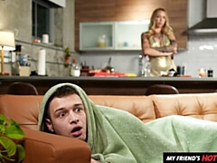 Blondine, Hundestellung, Hardcore, Rasiert