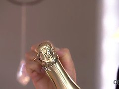 18, フェラチオ, 茶髪の, カップル, カワイイ, 爸, 熟年, ガリガリ