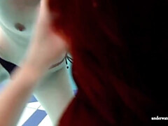 18 años, Vestido, Fetiche, Hd, Lesbiana, Piscina, Adolescente, Bajo el agua