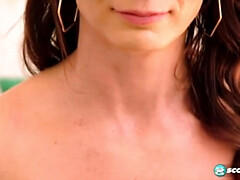 Gros seins, Brunette brune, Femelle, Hd, Mère que j'aimerais baiser, Solo