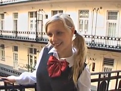 素人, アナル, 美女, デカチン, デカパイ, ブロンド, 中出し, 異人種間