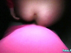 Amateur, Nana, Blonde, Sucer une bite, Branlette thaïlandaise, De plein air, Public