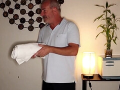 デカチン, デカパイ, フェラチオ, イく瞬間, 手コキする, ラティーナ, マッサージ, 母