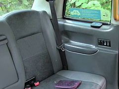 Tiny blonde babe Carmel loves big dick and gets facial