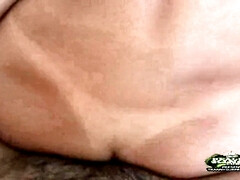 お尻, デカパイ, フェラチオ, 巨乳な, 口内発射, 顔射, ハードコア, シーメール