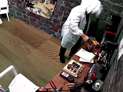 アナル, 緊縛, ベッドルーム, カップル, ハードコア, 熟年, 淫乱熟女, シーメール