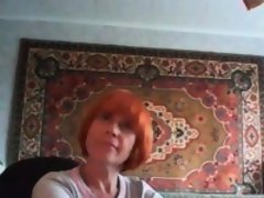Amateur, Penetracion con dedos, Maduro, Pelirrojo, Ruso, Solo, Camara web
