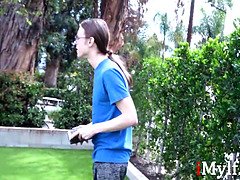 Gros cul, Blonde, Sucer une bite, Plantureuse, Femme couguar, Mère que j'aimerais baiser, Maman, Jarretelles