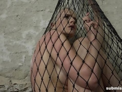 Sadomasoquismo, Rubia, Amarrada, Consolador, Hembra, Sexo duro, Nalgadas