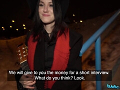 素人, デカパイ, フェラチオ, チェコ, ハードコア, 自然山雀, アウトドア, 公共