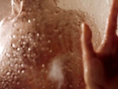 ブロンド, バック, 指いじり, 目瞪口呆, オナニー, 剃毛, ティーン, オッパイの