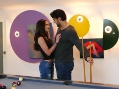 Gia Paige impales her pussy on a rock hard cock