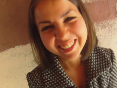 Sucer une bite, Brunette brune, Branlette thaïlandaise, Hd, De plein air, Pov, Réalité