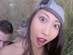 Anal, Asiatique, Gros cul, Brunette brune, Tir de sperme, Faciale, Branlette thaïlandaise, Hard