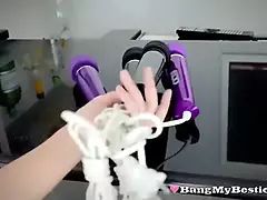 Tussi, Braunhaarige, Hundestellung, Hd, Orgie, Schreiend, Jungendliche (18+), Spielzeuge