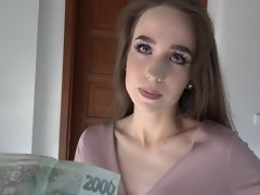 Любители, Парочка, Член, Деньги, Оргазм, На природе, От первого лица, На публике