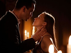 デカ尻, デカパイ, フェラチオ, 茶髪の, なめる, オマンコ, ガリガリ, ティーン