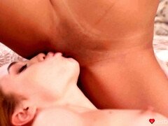 Cul, Nana, Blonde, Interracial, Embrassement, Lesbienne, Chatte, Nénés