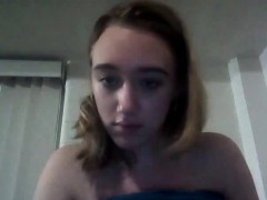 Любители, Блондинки, Пальцем, Трусики, Сиськи, Вебкамера