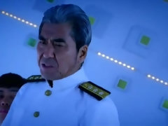 Asiatisch, Grosse titten, Paar, Handjob, Japanische massage, Pov