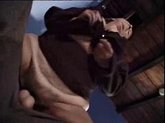 デカチン, ブロンド, フェラチオ, イく瞬間, 手コキする, ハードコア, オナニー, 熟年