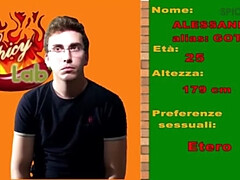 フェラチオ, カップル, イタリア人, 裸, ヌード, オマンコ, 馬乗り, フェラする