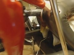 素人, アナル, ペニスバンド