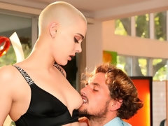 フェラチオ, 指いじり, 手コキする, キス, なめる, オマンコ, ストッキング, ティーン