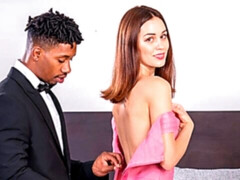 ベッドルーム, デカチン, フェラチオ, 茶髪の, バック, ショートヘア, ティーン, オッパイの