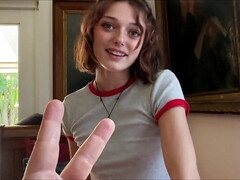 18 jahre, Arsch, Verrückt, Zierlich, Pov, Muschi, Schlampe, Titten