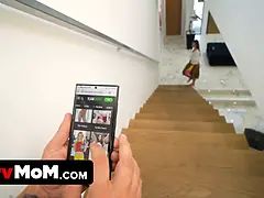 Amerikanisch, Blasen, Hd, Reif, Milf, Nippel, Stiefmutter, Taboo