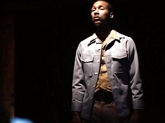 Misty Stone playing with a lesbian police officer