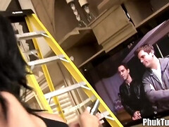 Amateur, Sucer une bite, Plantureuse, Tir de sperme, Fétiche, 2 femmes 1 homme, Hard, Mère que j'aimerais baiser