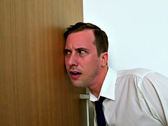 Busty spex teeny pussy railed with big cock