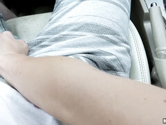 18 jaar, Amerikaans, Kont, Blond, Auto, Lul, Natuurlijke tieten, Billekoek