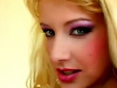 In den arsch, Blondine, Blasen, Spermaladung, Dildo, Masturbation, Solo, Strümpfe