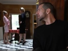 ブロンド, フェラチオ, バック, キス, 剃毛, ガリガリ, ティーン, オッパイの