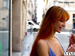 Semen en la boca, Estilo perrito, Corridas faciales, Penetracion con dedos, Al aire libre, Coño, Pelirrojo, Tetas
