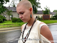 Kont, Grote mammen, Fetisj, Hd, Gezichtspunt, Openbaar, Geschoren, Kort haar