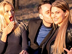 デカ尻, デカチン, デカパイ, ブロンド, フェラチオ, バック, 淫乱熟女