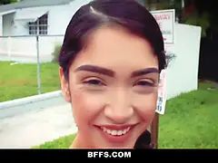 Rubia, Morena, Estilo perrito, Corridas faciales, Peludo, Monstruo, Gritar, Tatuaje