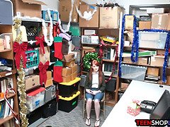 素人, 楽屋, 捕まる, Hd, 現実, 赤毛, ティーン, ユニフォーム