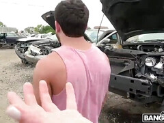Aidra Fox Gets Banged At An Junkyard