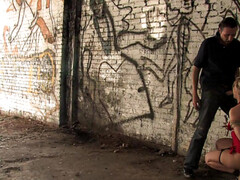 緊縛, ブロンド, チン, 服従, 女, ラフ, 靴, 奴隷