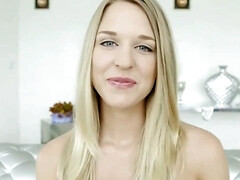 perfect blonde lacey johnson squirts on black cock