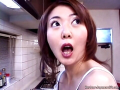 Азиатки, Большие сиськи, Глубокая глотка, Фетиш, Пальцем, Волосатые, Соски, Сиськи